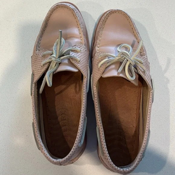 Pink Sperrys - Picture 4 of 6